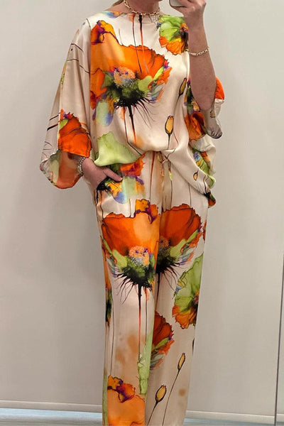 Patricia | Elegantes gemustertes Ensemble