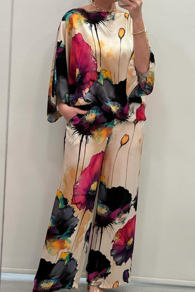 Patricia | Elegantes gemustertes Ensemble