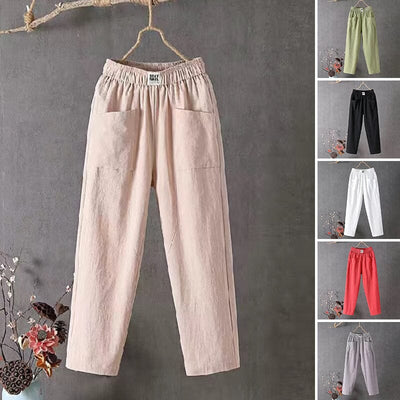 Stephanie™ - Leinen-Mix-Hosen