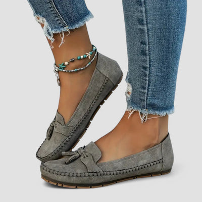 Charlotte | Bequeme Mokassins mit Schleife