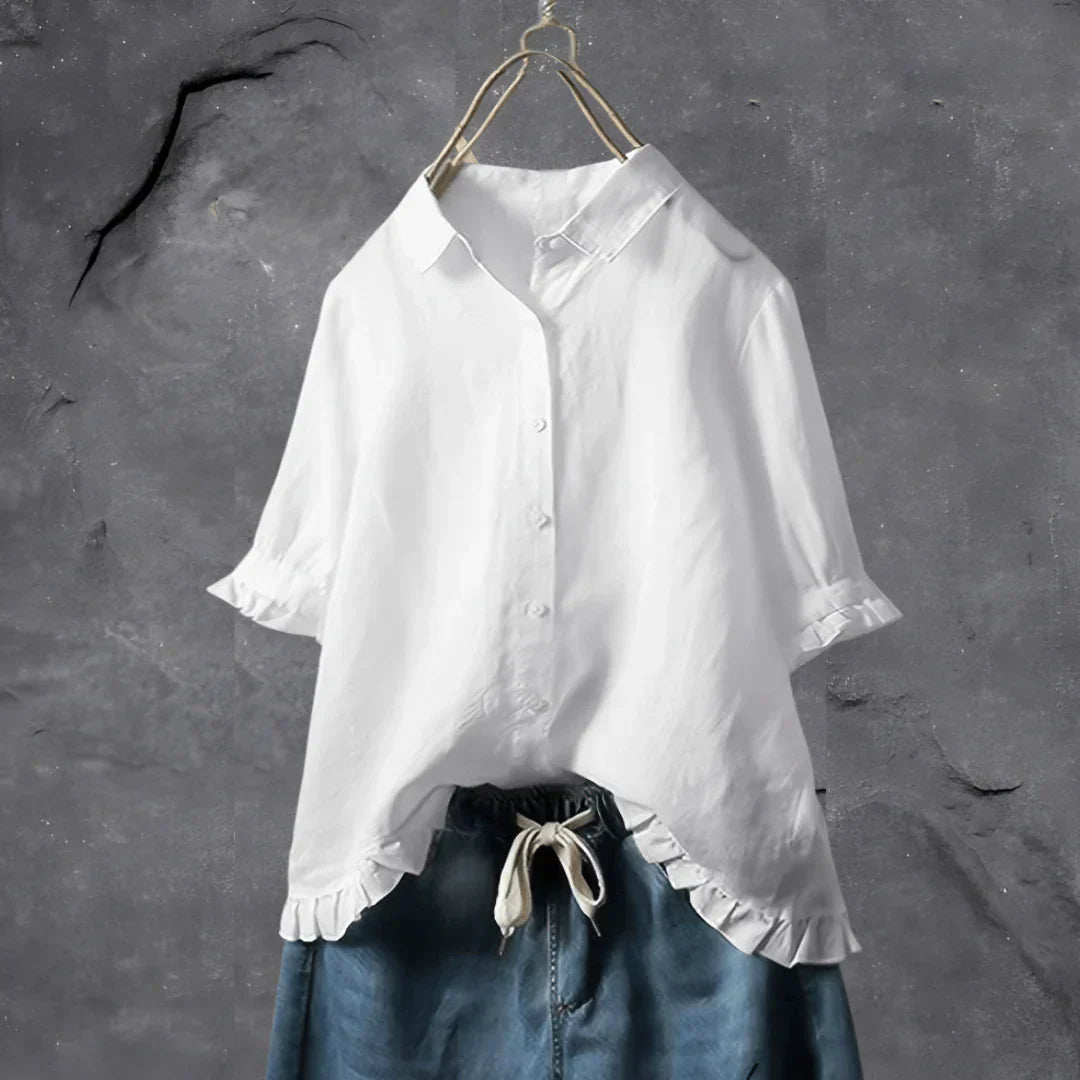 Viera™ - Bluse mit Faltendetails