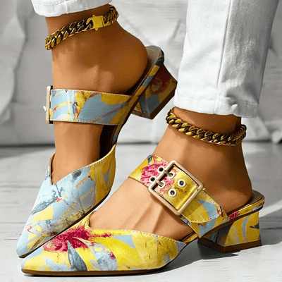 BELLO | Orthopädische Farbakzent-Heels für Damen