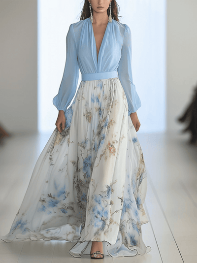 Tess™ Langarmkleid mit Floralprint
