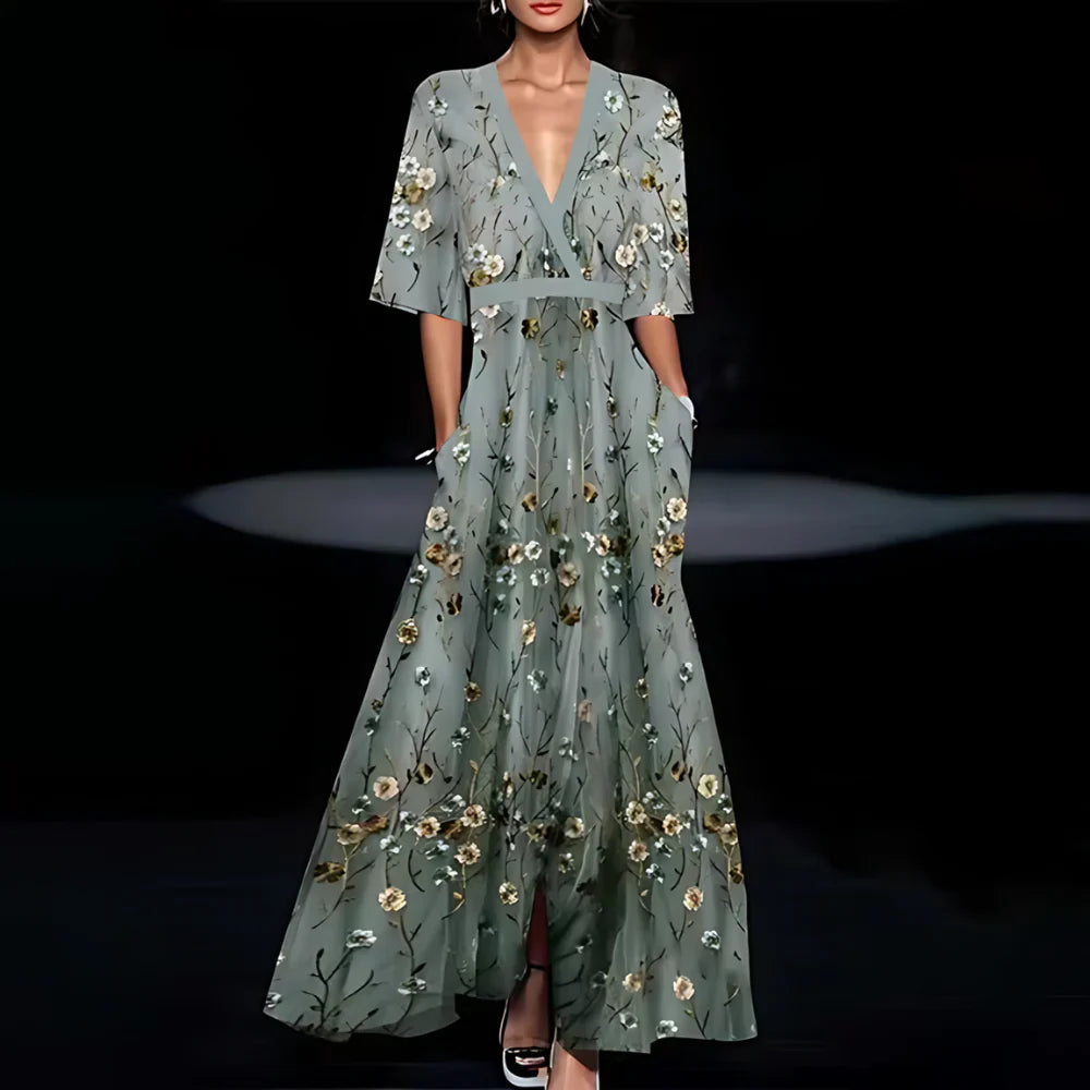 Quendolin | Kleid mit Blumenprint