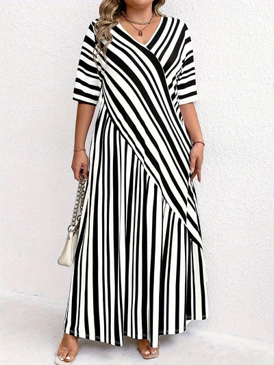 Tara | Gestreiftes Kleid