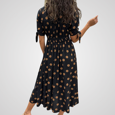 Annalise™ | Elegantes Pünktchenkleid
