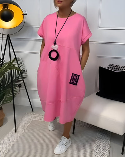 Iris™ | Stilvolles Kurzarmkleid