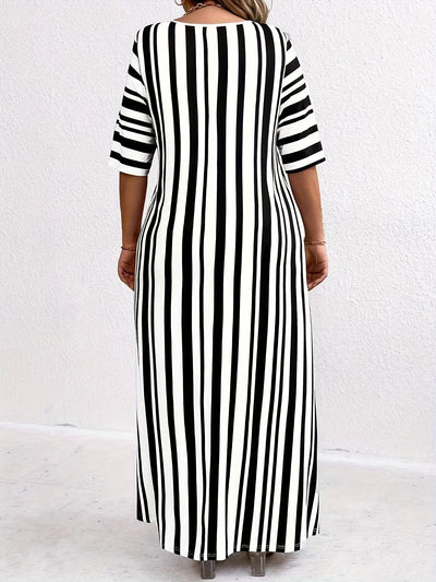 Tara | Gestreiftes Kleid