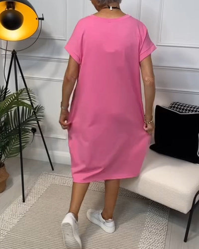 Iris™ | Stilvolles Kurzarmkleid
