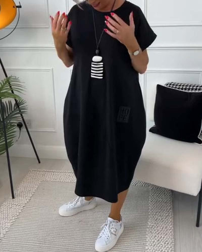 Iris™ | Stilvolles Kurzarmkleid