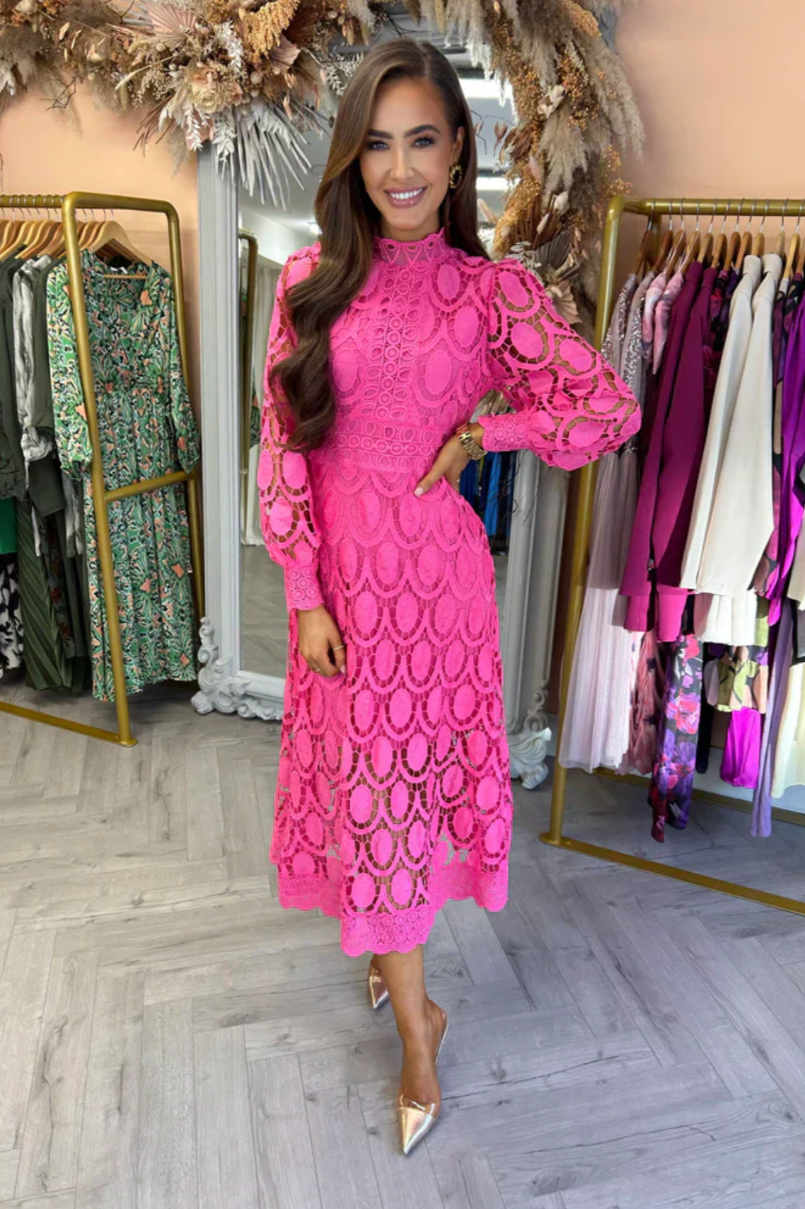 BELLIZE | Elegantes Midi-Kleid