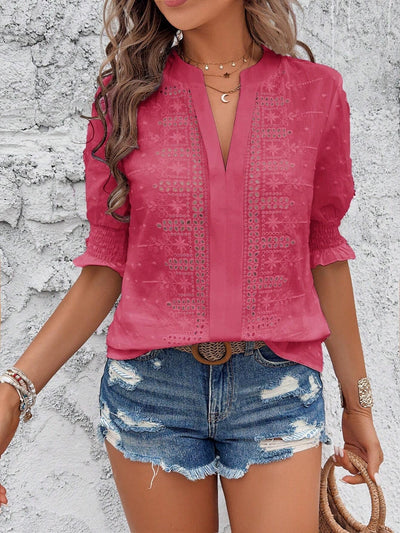 Vela™ - Vintage Inspirierte Bluse