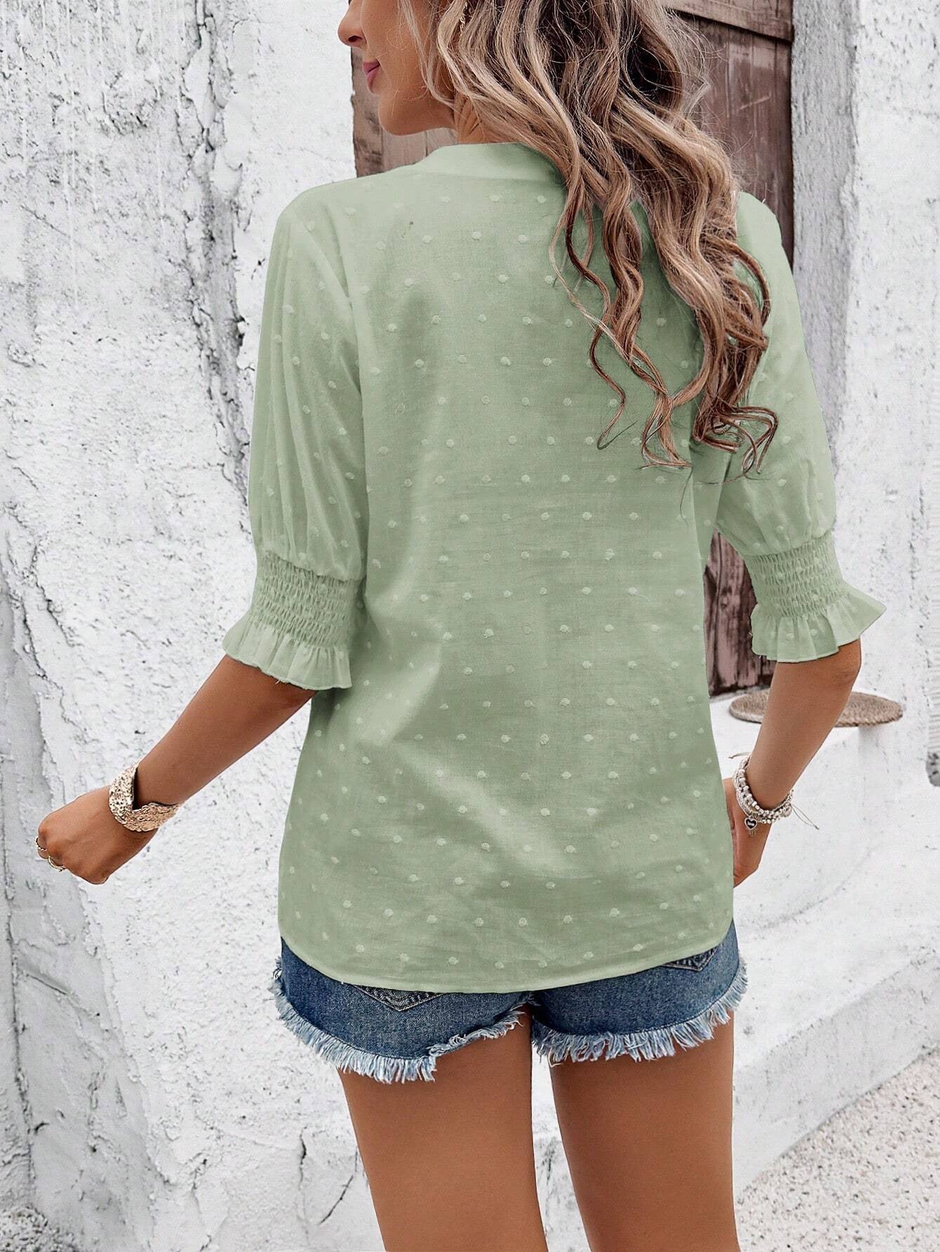 Vela™ - Vintage Inspirierte Bluse