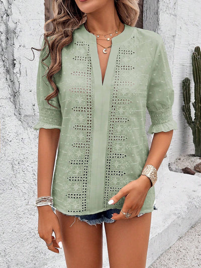Vela™ - Vintage Inspirierte Bluse
