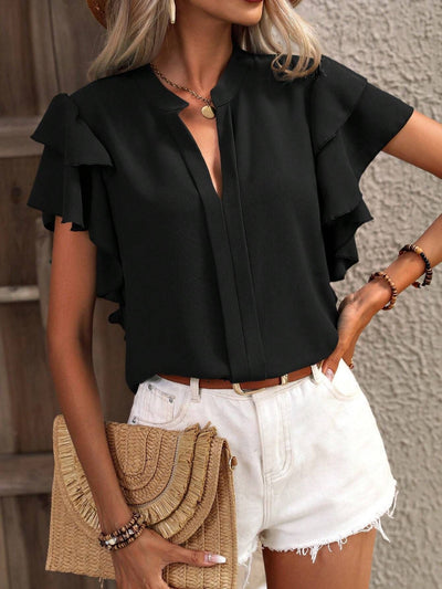 Zendee™ - Stylische Rüschbluse