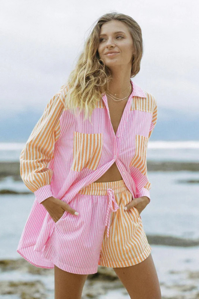 Cadence - Sommer Hemd und Shorts Set