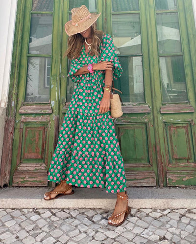 SUSAN™ | BOHEMISCHES LANGES KLEID SALE