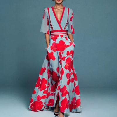 Quendolin | Kleid mit Blumenprint