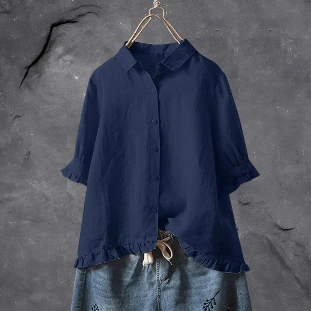 Viera™ - Bluse mit Faltendetails