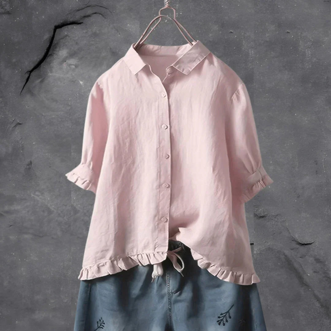 Viera™ - Bluse mit Faltendetails