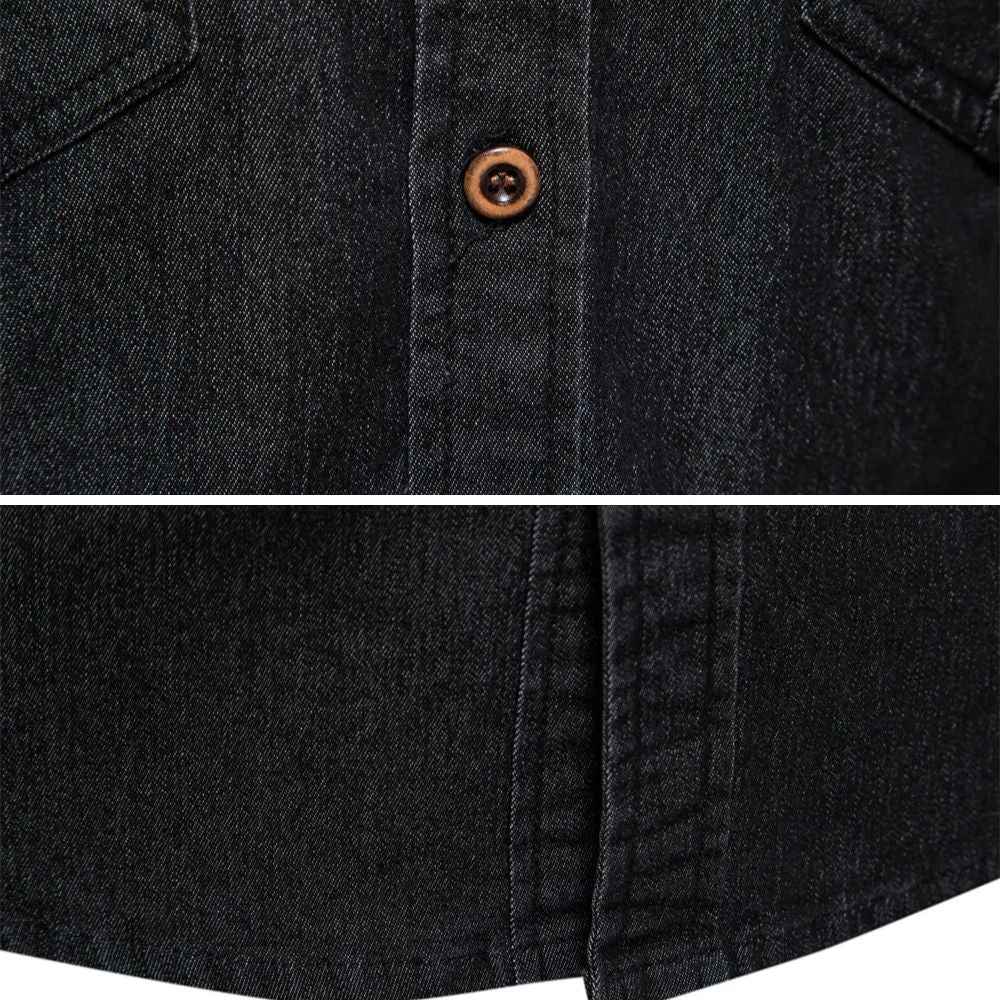 NICO | AdaptiveFit Baumwoll-Denim-Hemd