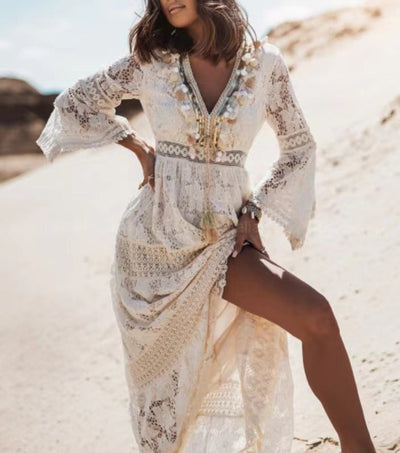 Elisse™ - Boho-Spitzenkleid