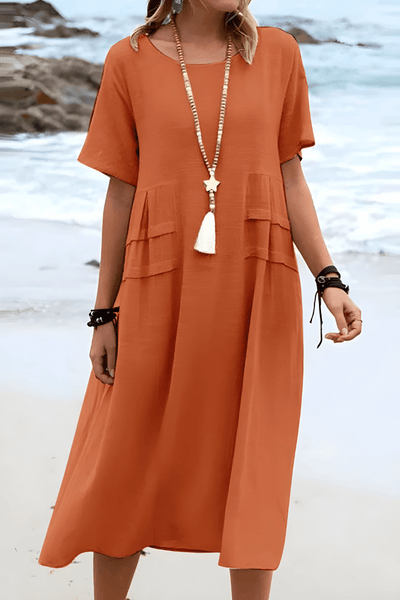 Aria™ | Sommer Leinenkleid