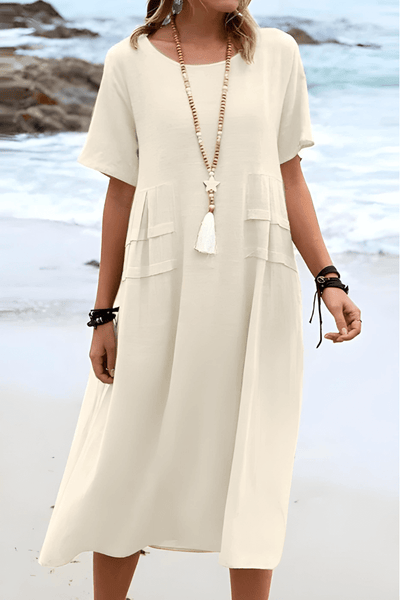 Aria™ | Sommer Leinenkleid