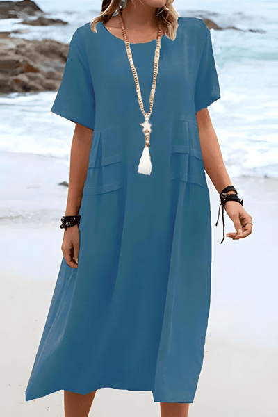 Aria™ | Sommer Leinenkleid