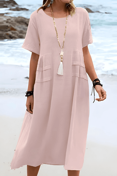 Aria™ | Sommer Leinenkleid