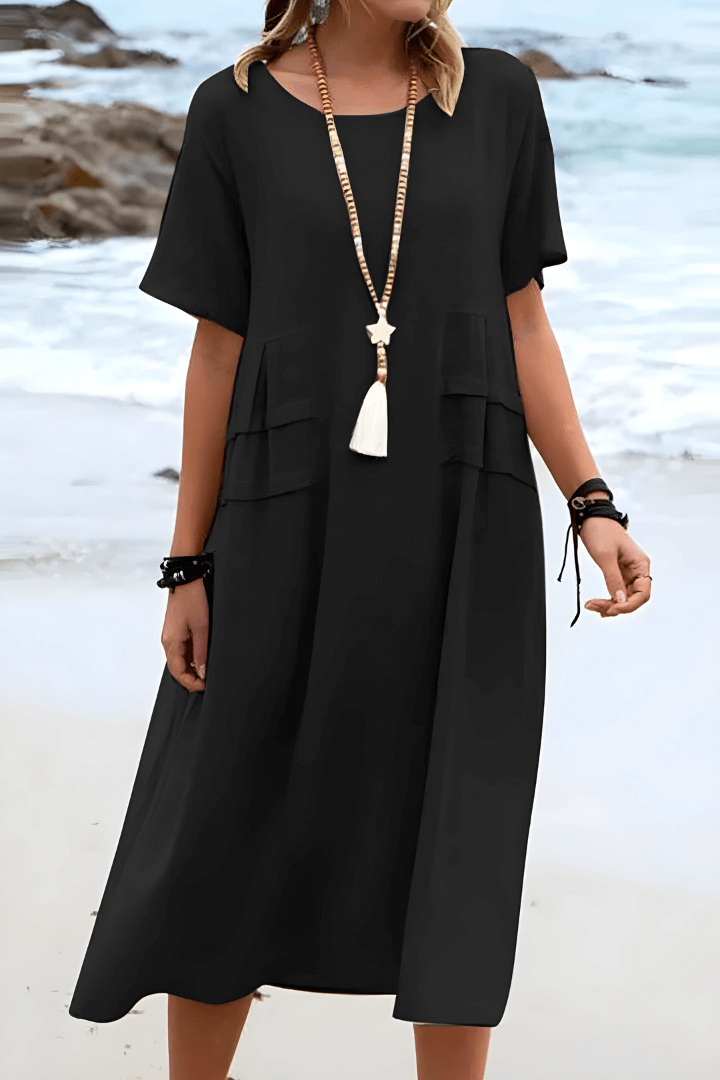Aria™ | Sommer Leinenkleid