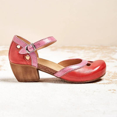 CELDA – Bequeme Sandalen mit niedrigem Absatz