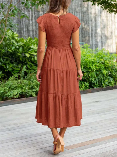 Amelia | Elegantes Bauchabdeckung Kleid
