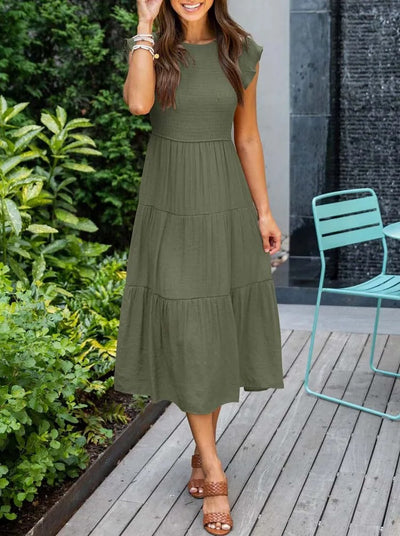 Amelia | Elegantes Bauchabdeckung Kleid