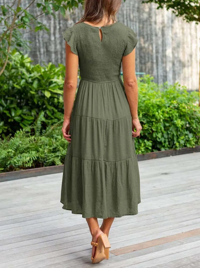 Amelia | Elegantes Bauchabdeckung Kleid