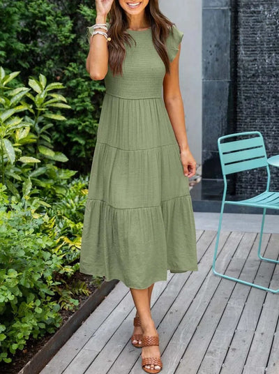 Amelia | Elegantes Bauchabdeckung Kleid