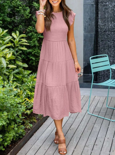 Amelia | Elegantes Bauchabdeckung Kleid