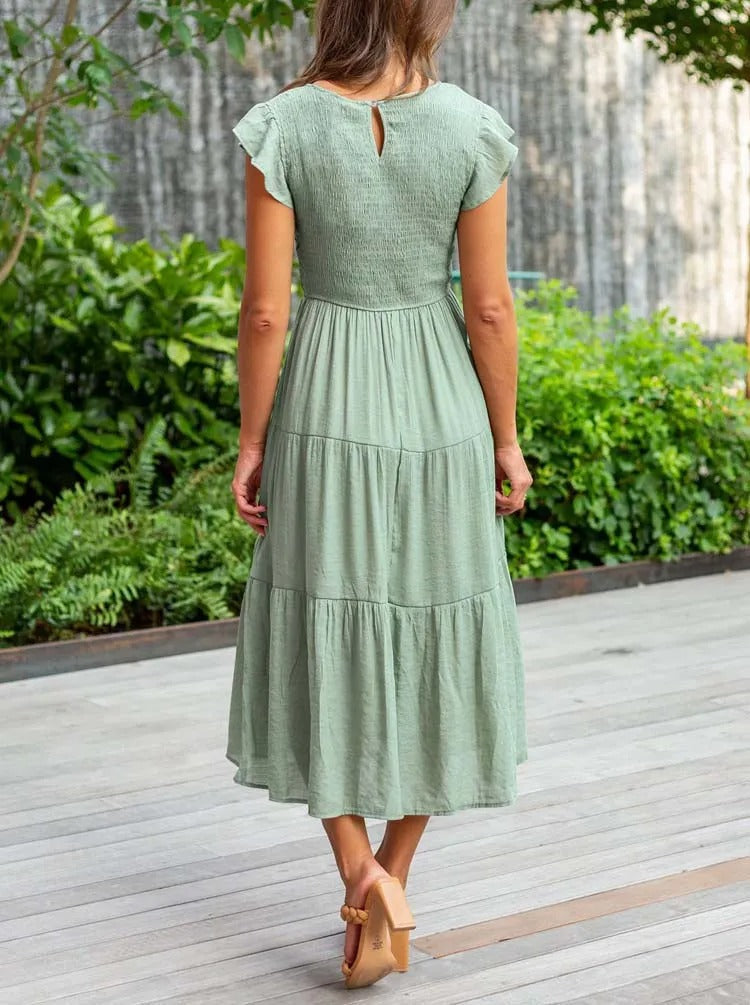 Amelia | Elegantes Bauchabdeckung Kleid