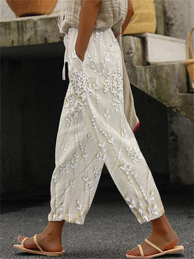 Aviora™ - Hose mit Weinmotiv