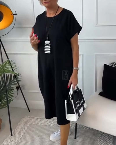 Iris™ | Stilvolles Kurzarmkleid