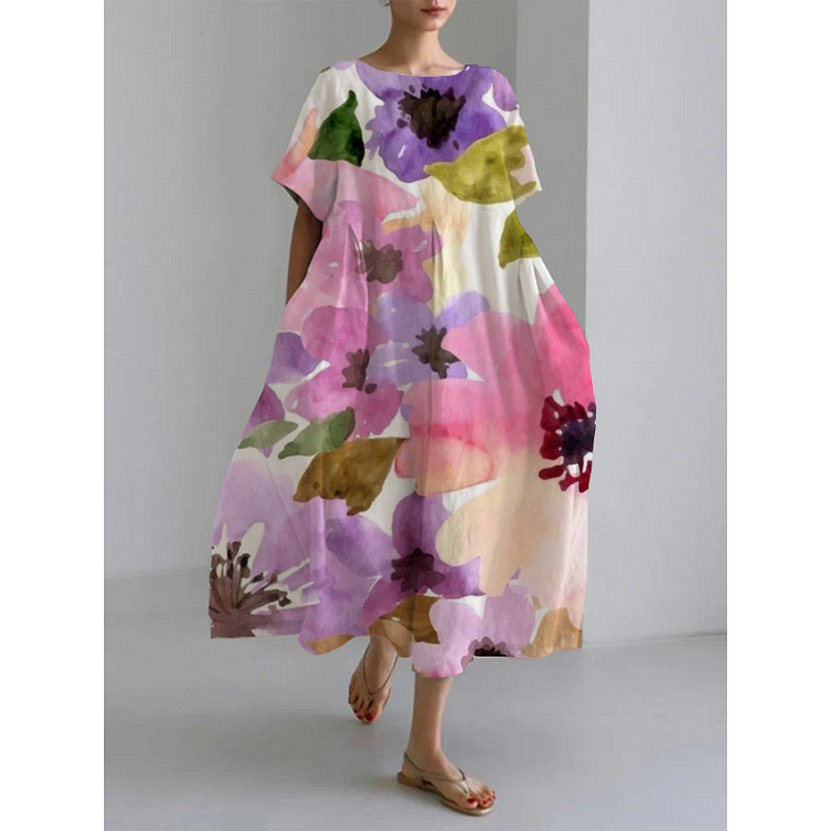 Scarlett - Lässiges Weiches Bloom Maxi