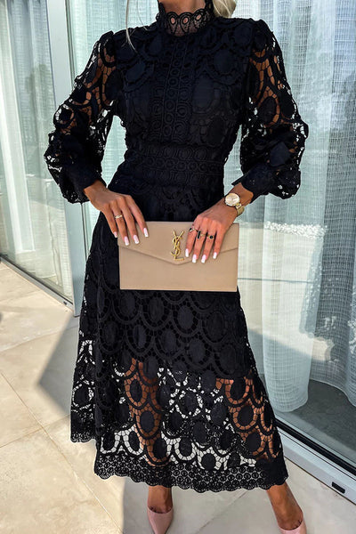 BELLIZE | Elegantes Midi-Kleid