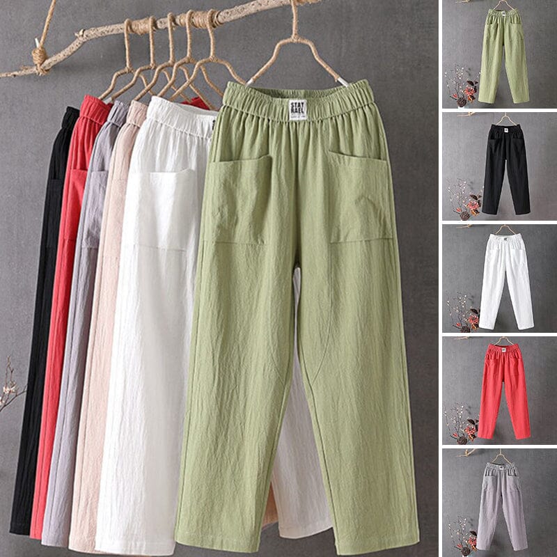 Stephanie™ - Leinen-Mix-Hosen