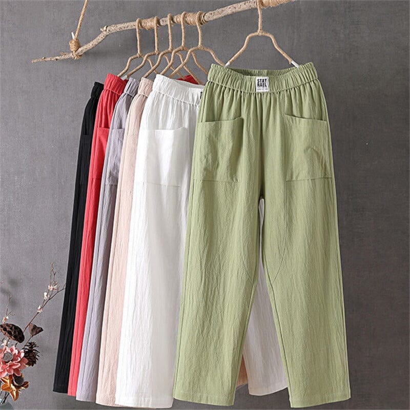 Stephanie™ - Leinen-Mix-Hosen