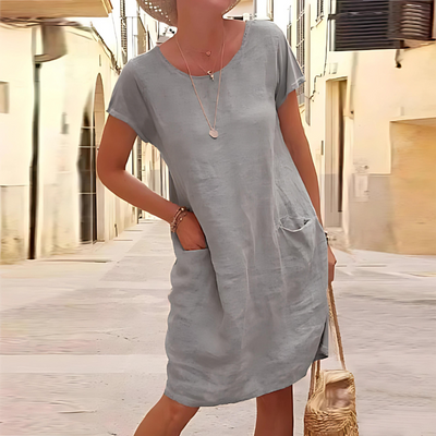 Alicia - Elegantes Bauchabdeckendes Kleid