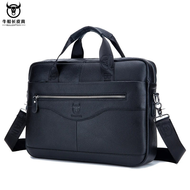 CAPTAIN | Leather Messenger Bag for Work