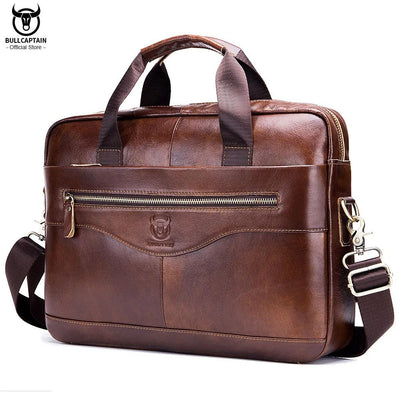 CAPTAIN | Leather Messenger Bag for Work