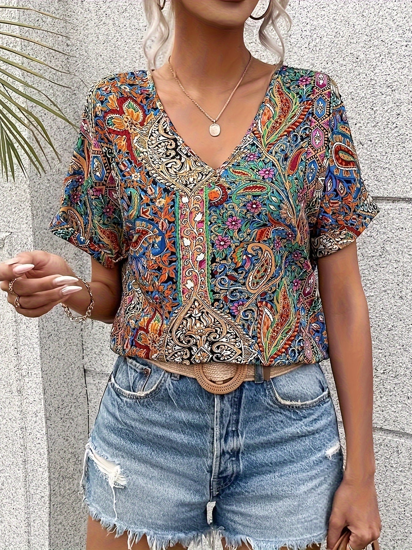 Shane™ - Boho Chic Bluse