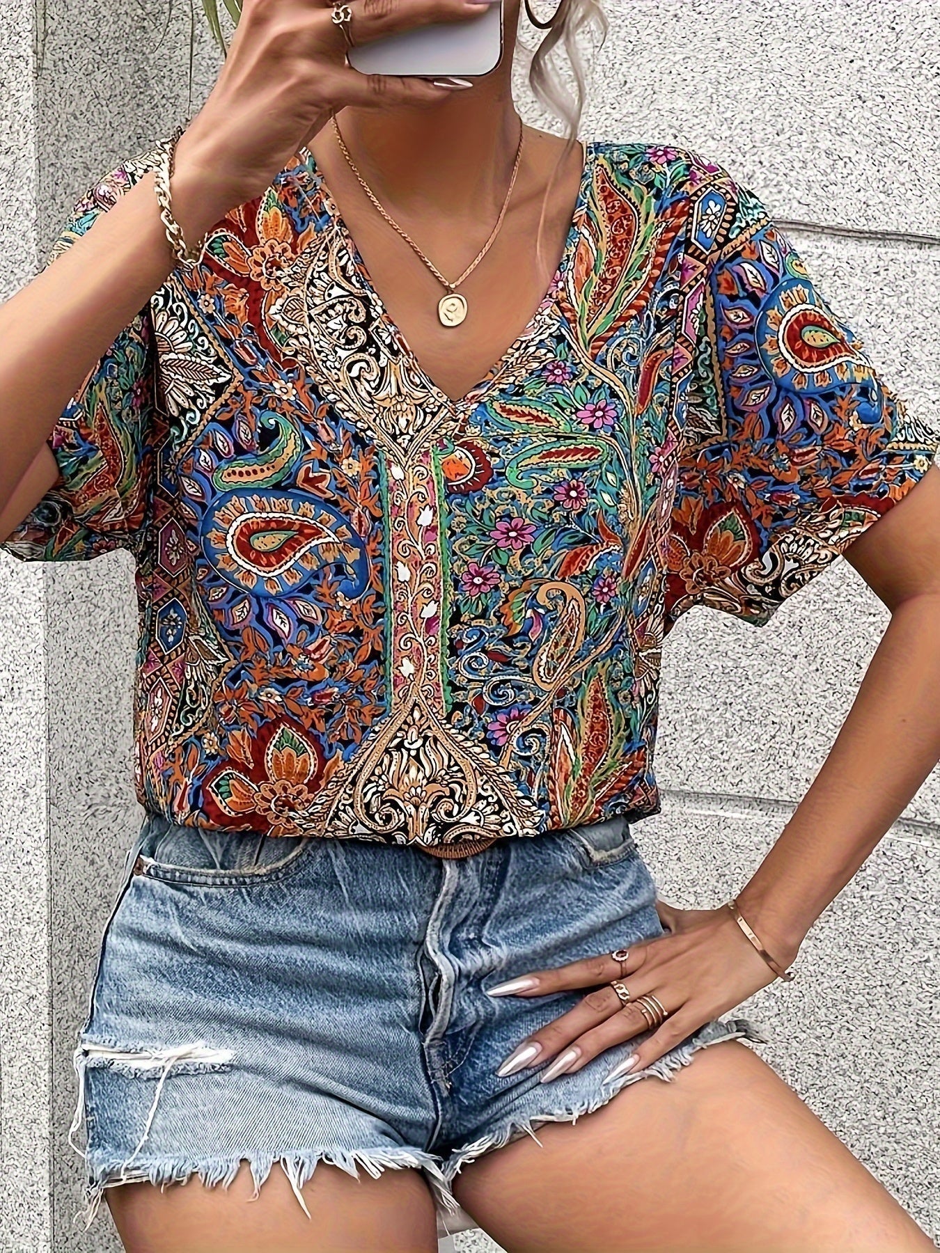 Shane™ - Boho Chic Bluse