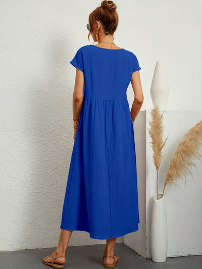 Rosineo™ | Lässiges Leinenkleid